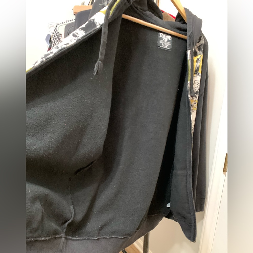Y2k Vintage Ecko Unltd MMA Skull Hoodie - MENS XL - Picture 3 of 8